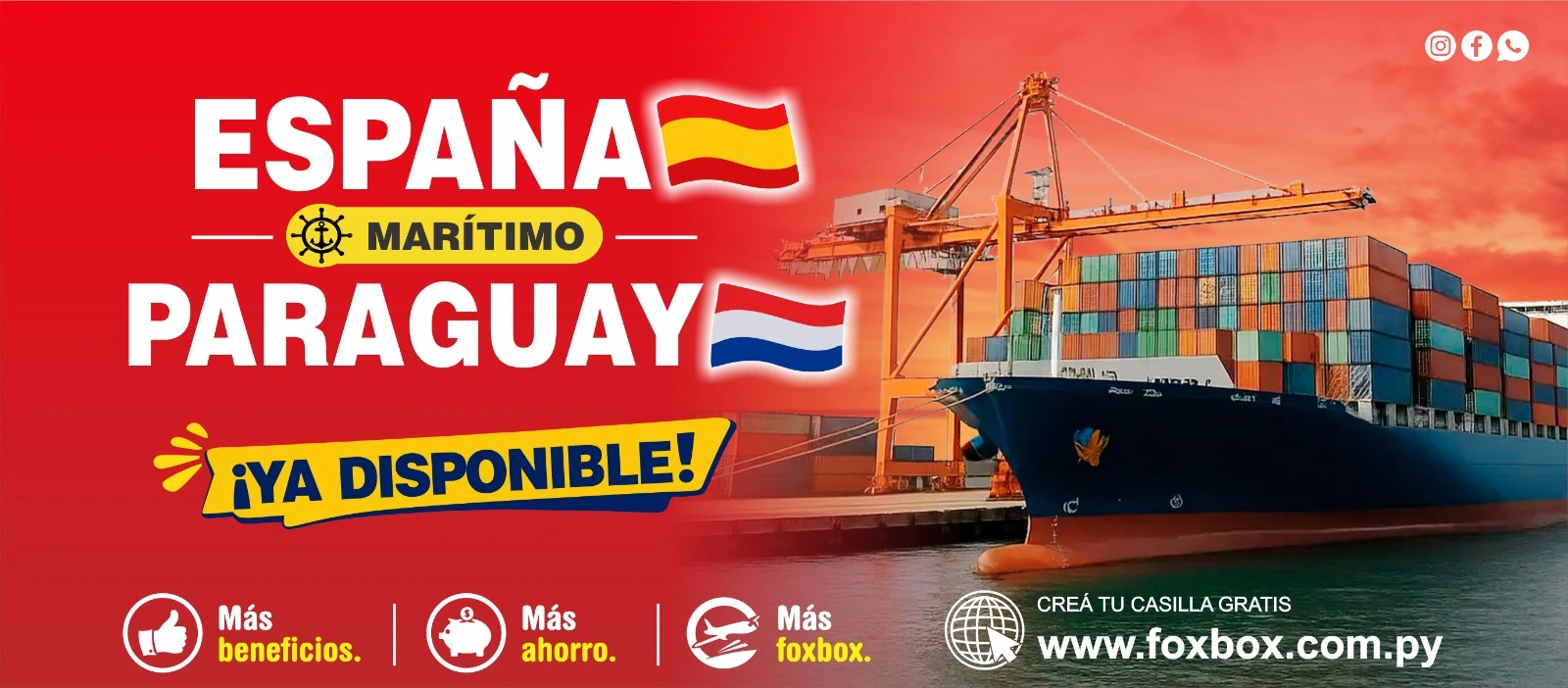 Banner FoxBox 8 - Contactar por WhatsApp